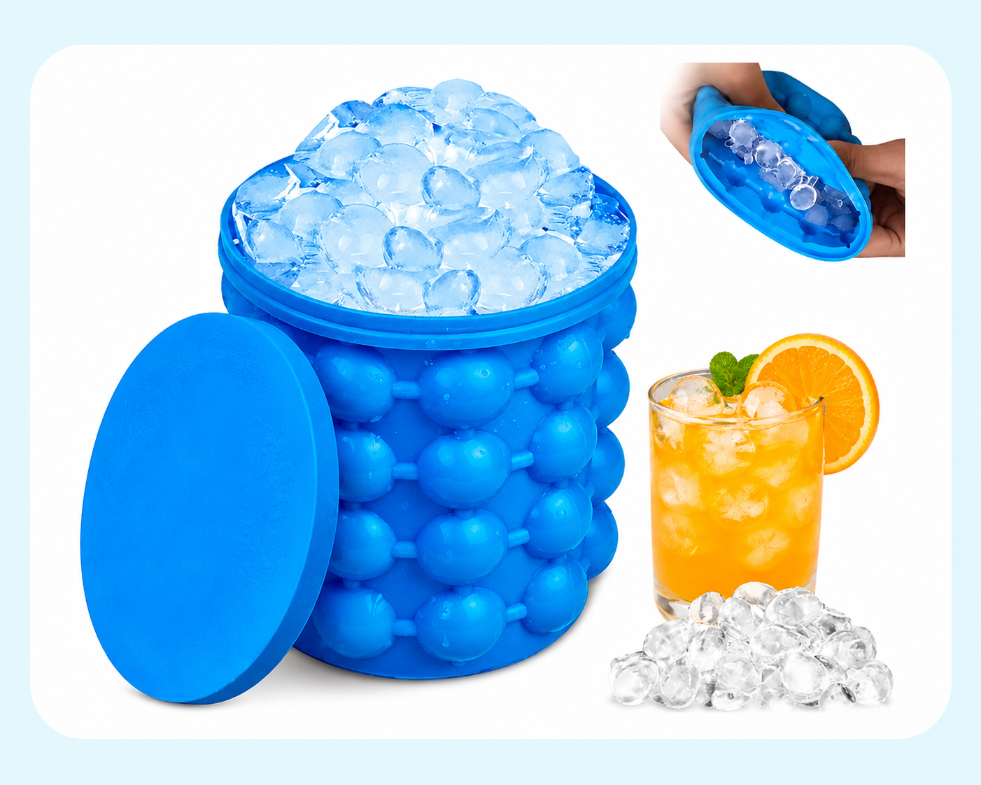 Vorteile der FrostyCube™ Eiswürfelform